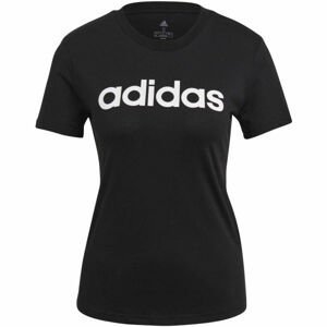 adidas LIN T Dámske tričko, čierna, veľkosť