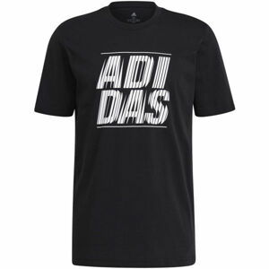 adidas EXTMO ADI T Pánske tričko, čierna, veľkosť M