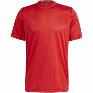 adidas PL T Pánske športové tričko, červená, veľkosť L