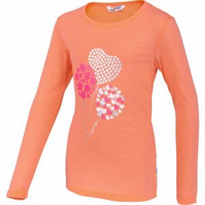 Lewro SELMA Dievčenské tričko, lososová, veľkosť