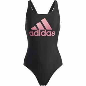 adidas SH3.RO BIG LOGO SWIMSUIT Dámske jednodielne plavky, čierna, veľkosť