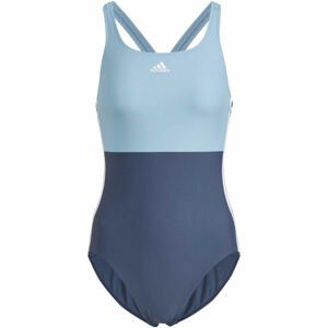 adidas SH3.RO COLORBLOCK 3S SWIMSUIT Dámske jednodielne  plavky, tmavo modrá, veľkosť