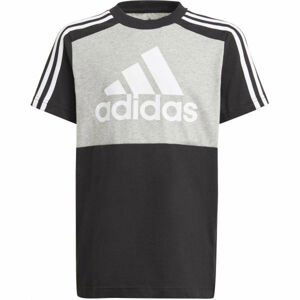 adidas CB TEE Chlapčenské tričko, čierna, veľkosť 152