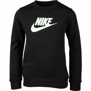 Nike SPORTSWEAR CLUB FLEECE Chlapčenská mikina, čierna, veľkosť M