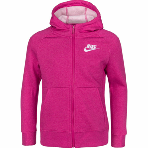 Nike SPORTSWEAR Dievčenská mikina, ružová, veľkosť