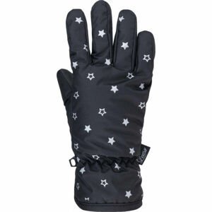 Lewro UNEA Dievčenské rukavice, čierna, veľkosť 12-15