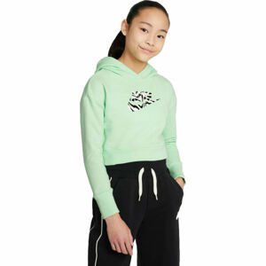 Nike NSW CROP HOODIE FILL  L - Dievčenská mikina