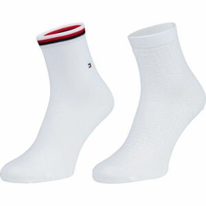 Tommy Hilfiger WOMEN SHORT SOCK 2P WAFFLE  35 - 38 - Dámske ponožky