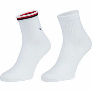 Tommy Hilfiger WOMEN SHORT SOCK 2P WAFFLE  39 - 42 - Dámske ponožky