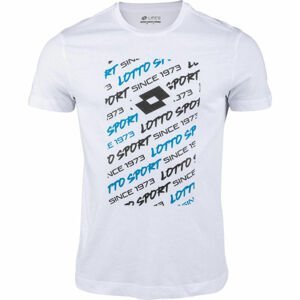 Lotto TEE SUPRA III JS Pánske tričko, biela, veľkosť XXL