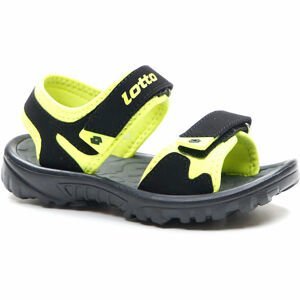 Lotto LAS ROCHAS IV CL Juniorské sandále, čierna, veľkosť 31