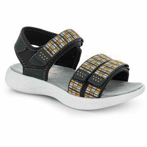 Loap MAICA Detské sandále, tmavo sivá, veľkosť 29