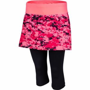 Lotto SPEEDRUN W III SKIRT + LEGGING MID PRT PL Dámska sukňa s legínami, ružová, veľkosť L