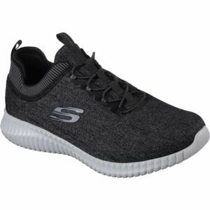 Skechers ELITE FLEX Pánske nízke tenisky, čierna, veľkosť 44