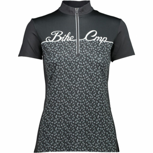 CMP WOMAN BIKE T-SHIRT Dámsky cyklistický dres, tmavo sivá, veľkosť 46