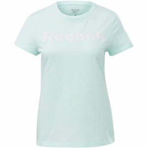 Reebok TRAINING ESSENTIAL GRAPHIC TEE REEBOK READ Dámske tričko, svetlomodrá, veľkosť L