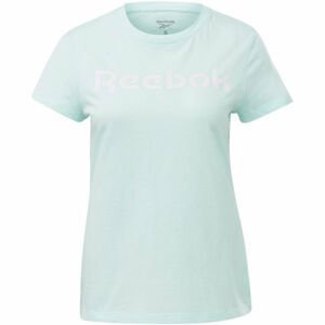 Reebok TRAINING ESSENTIAL GRAPHIC TEE REEBOK READ Dámske tričko, svetlomodrá,biela, veľkosť