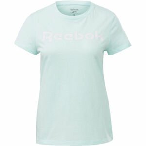 Reebok TRAINING ESSENTIAL GRAPHIC TEE REEBOK READ Dámske tričko, svetlomodrá, veľkosť XL
