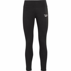 Reebok REEBOK IDENTITY COTTON LEGGING Dámske legíny, čierna, veľkosť