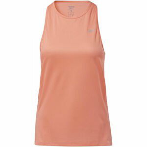 Reebok RUNNING ESSENTIALS TANK Dámske športové tielko, oranžová, veľkosť L