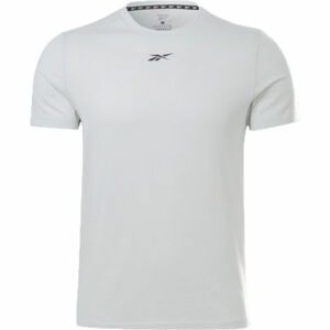 Reebok WOR MESH SS TEE Pánske tričko, sivá,čierna, veľkosť