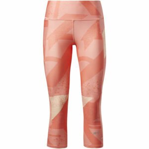 Reebok RE 3/4 TIGHT - AOP / TWICOR  XS - Dámske 3/4  legíny