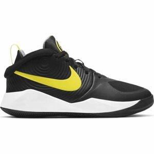 Nike TEAM HUSTLE D9 Detská basketbalová obuv, čierna, veľkosť 36