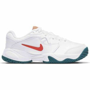 Nike COURT LITE 2 JR Juniorská tenisová obuv, biela, veľkosť 38.5