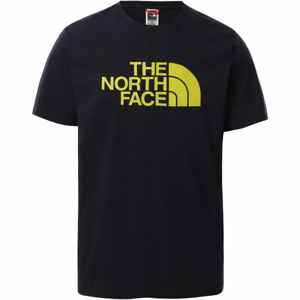 The North Face EASY TEE Pánske tričko, tmavo modrá,žltá, veľkosť