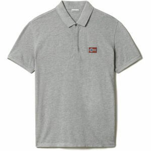 Napapijri EBEA Pánske polo tričko, sivá, veľkosť M
