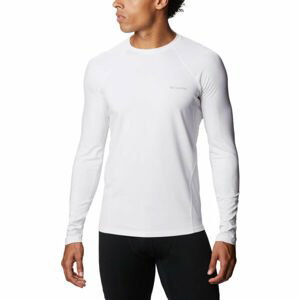 Columbia MIDWEIGHT STRETCH LONG SLEEVE TOP Pánske funkčné tričko, biela, veľkosť L