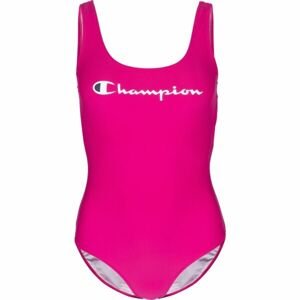 Champion SWIMMING SUIT Dámske jednodielne  plavky, ružová, veľkosť