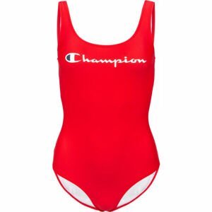 Champion SWIMMING SUIT Dámske jednodielne  plavky, červená, veľkosť M