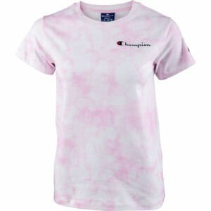 Champion CREWNECK T-SHIRT ružová S - Dámske tričko