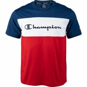 Champion CREWNECK T-SHIRT Pánske tričko, červená, veľkosť S