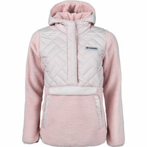 Columbia SWEET VIEW FLEECE HOODED PULLOVER Dámska mikina, ružová, veľkosť XS