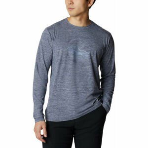 Columbia TECH TRAIL GRAPHIC LONG SLEEVE  L - Pánske tričko