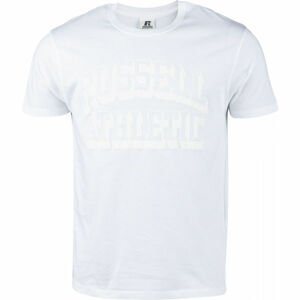 Russell Athletic S/S CREW NECK TEE SHIRT WHI  M - Pánske tričko