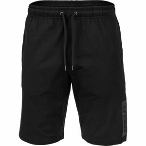 Russell Athletic SLANTED R LOGO SHORTS Pánske šortky, čierna, veľkosť M