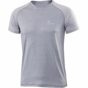 Klimatex ATID Pánske bežecké tričko, sivá, veľkosť