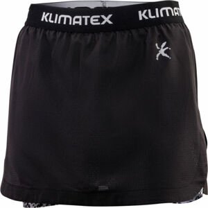 Klimatex NARISA Dámska bežecká sukňa 2v1, čierna, veľkosť XL