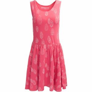 ALPINE PRO LORNA Dámske šaty, ružová, veľkosť M