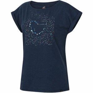 Hannah ALMMA Dámske tričko, tmavo modrá, veľkosť 38