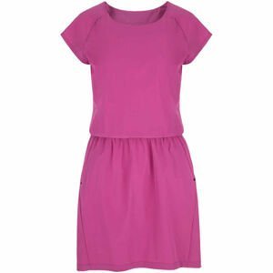 Loap UMBRIA Dámske outdoorové šaty, ružová, veľkosť M
