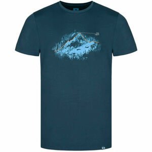 Loap MYLES Pánske tričko, modrá,svetlomodrá, veľkosť
