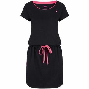 Loap BESIE Dámske šaty, čierna, veľkosť XL