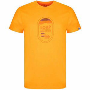 Loap ALFINO Pánske tričko, žltá, veľkosť XXXL