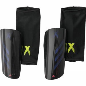 adidas X SG LEAGUE Pánske futbalové chrániče holení, čierna, veľkosť L