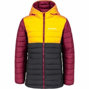 Columbia BOYS POWDER LITE HOODED JACKET  XS - Chlapčenská bunda