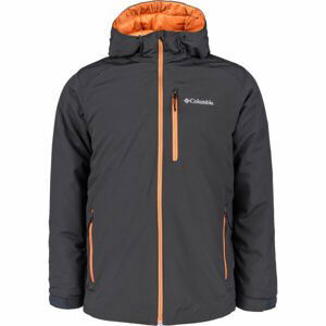 Columbia GATE RACER SOFTSHELL Pánska bunda, tmavo sivá, veľkosť L